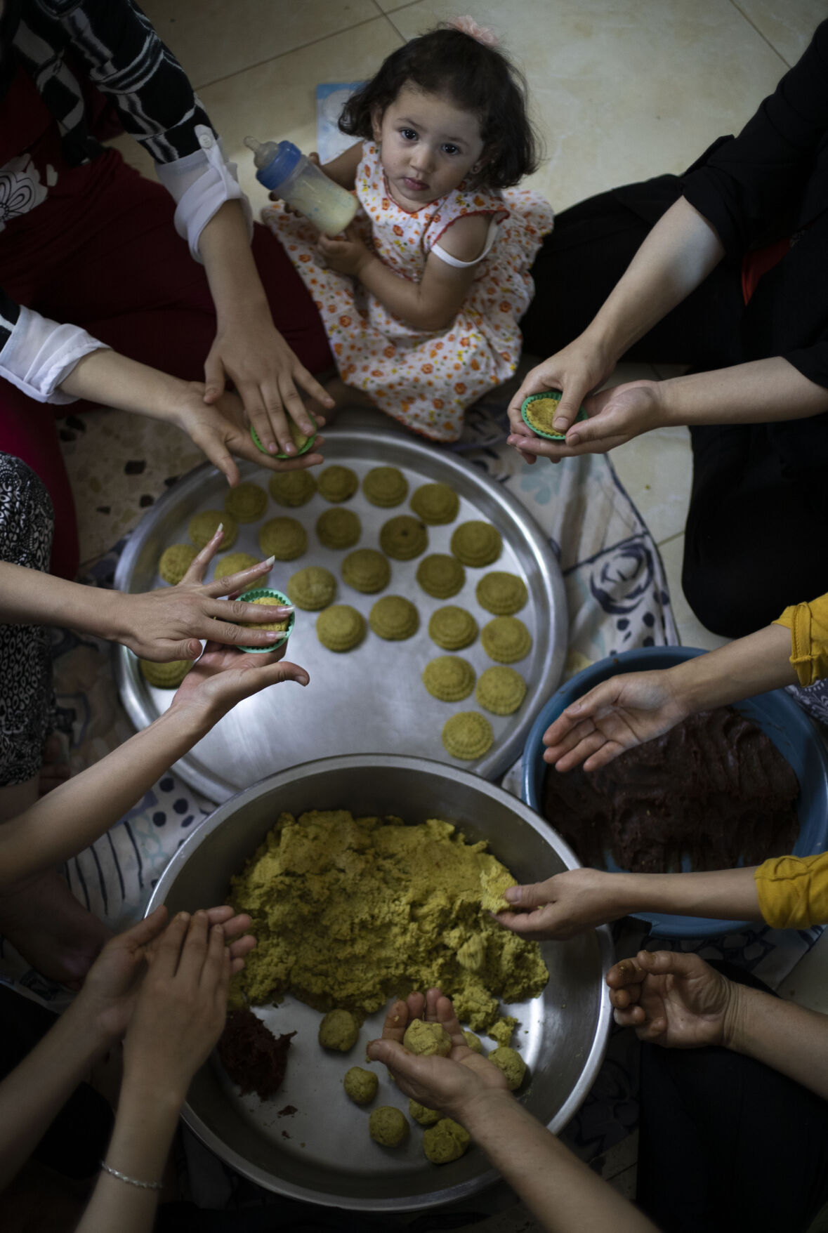 APTOPIX Palestinians Eid Al-Adha